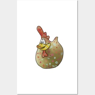 freches Huhn Posters and Art
